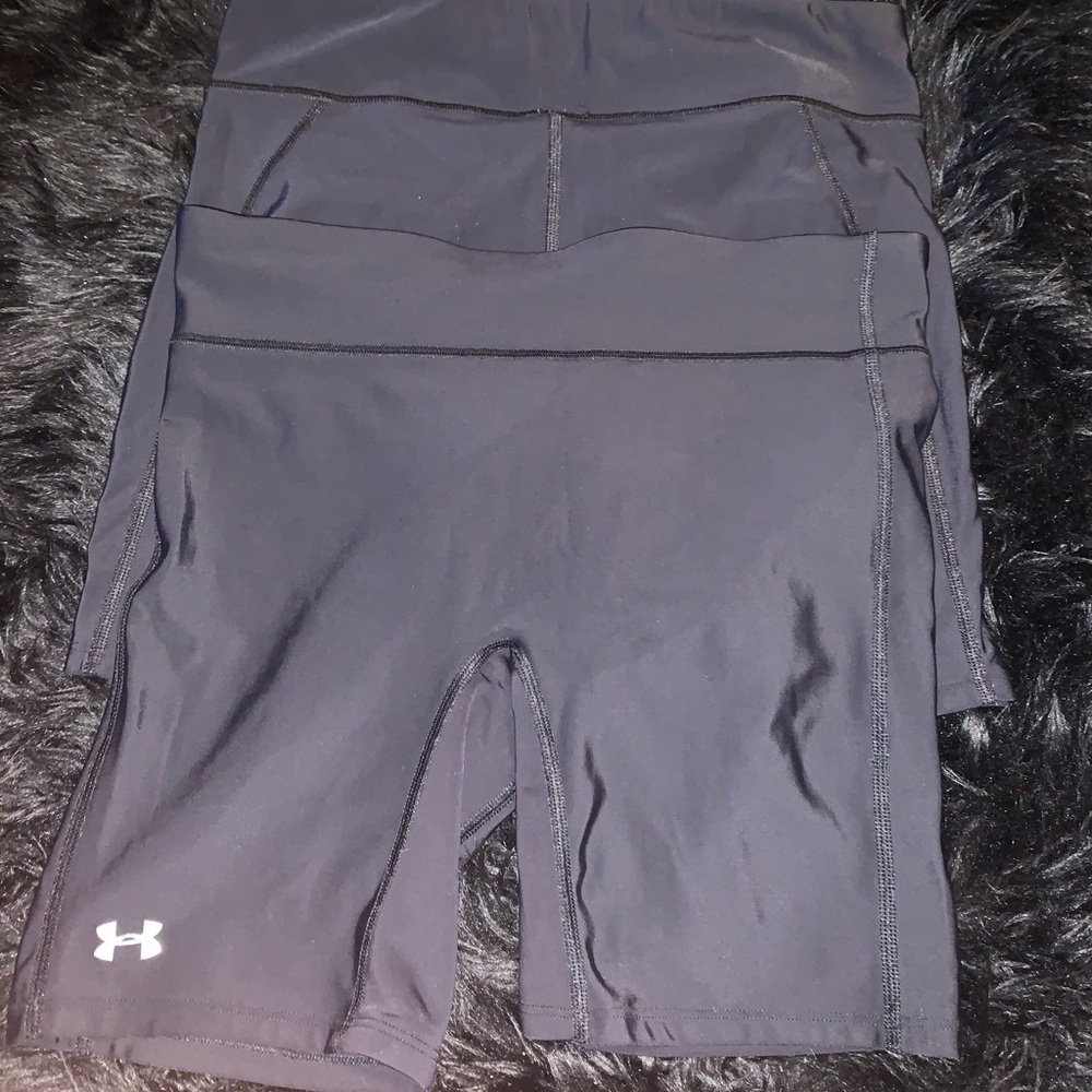 Black underarmour Spandex Shorts
